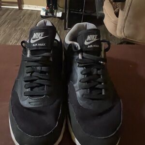 Nike Air Max Black and White Sneakers